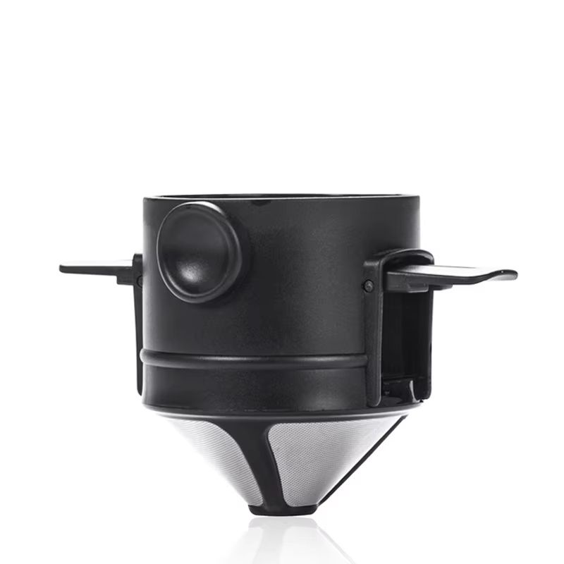 Portable Stainless Steel Coffee Filter  Reusable Drip Funnel  Tea Infuser For Home Office And Trave 6