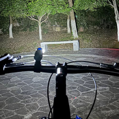USB Rechargeable LED Bike Headlight  HighBrightness Cycling Safety Front Light For MTB  Road Bikes 2