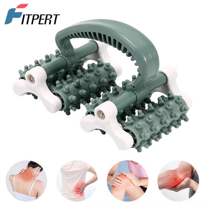 Muscle Massage Roller – Myofascial Release & Anti-Cellulite Tool for Back, Neck, Waist & Legs