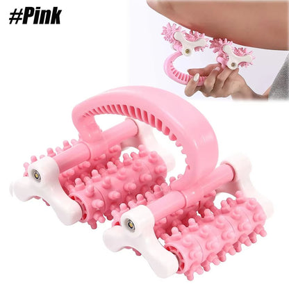 Muscle Massage Roller  Myofascial Release  AntiCellulite Tool For Back Neck Waist  Legs 6