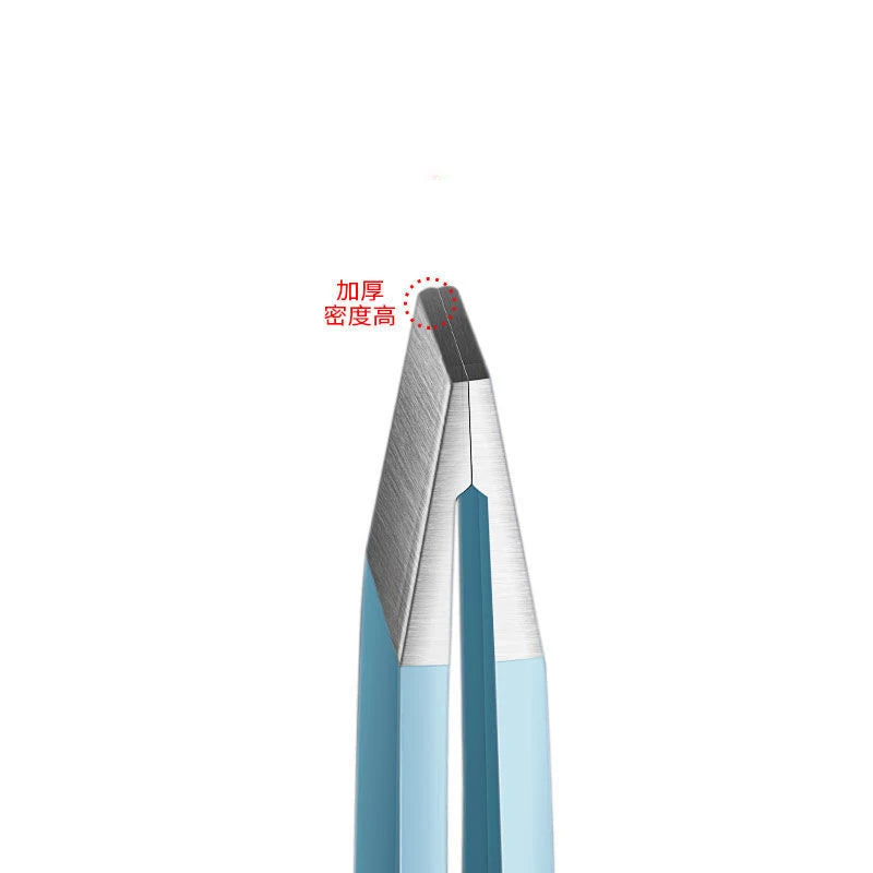 Colorful Eyebrow Tweezer Stainless Steel Slanted Fine Hair Puller Eye Brow Clips Beauty Makeup Tool 4