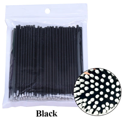 Eyelash Cleaning Brush For Lash Extension Micro Cotton Swab Individual Eyelashes Microbrush Beauty  14