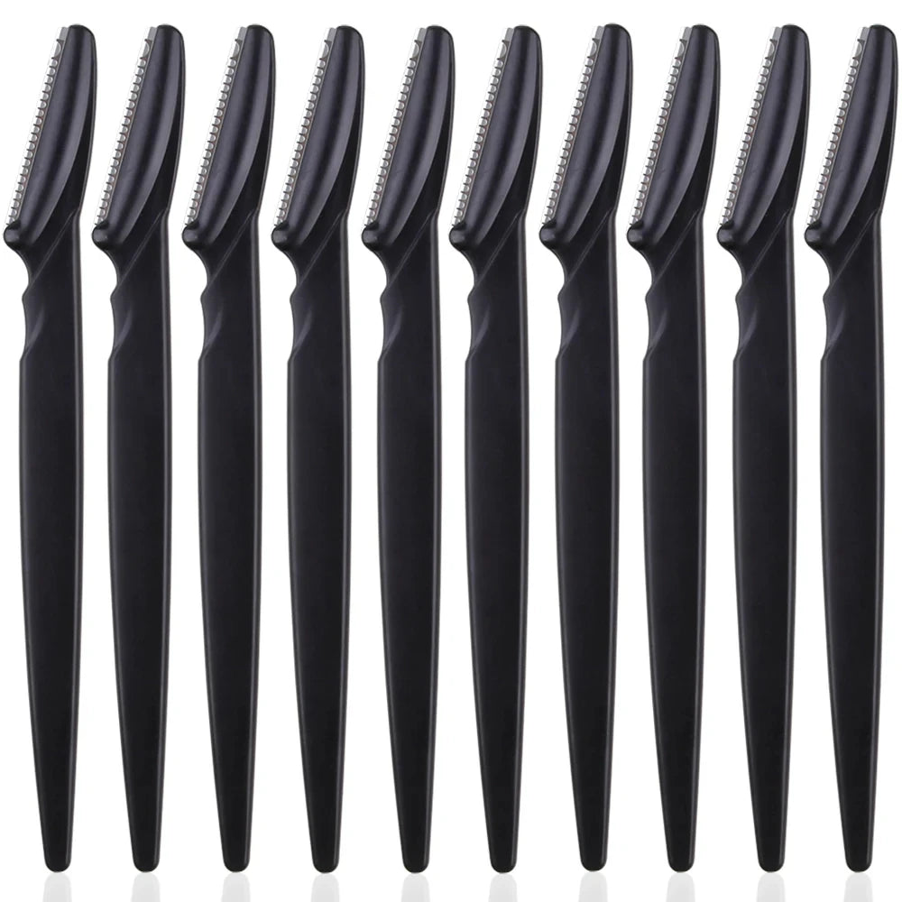 Portable Eyebrow Trimmer Blade Women Face Shaver, Eye Brow Epilation Hair Removal Cutters, Safety Knife Makeup