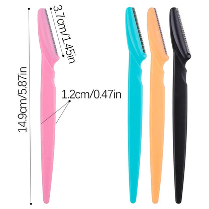 Portable Eyebrow Trimmer Blade Women Face Shaver Eye Brow Epilation Hair Removal Cutters Safety Kni 5