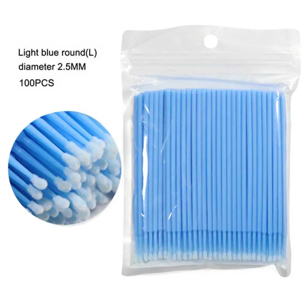 Crystal Disposable Eyelash Brushes  Microbrushes For Precise Lash Extensions SingleUse Tools For Be
