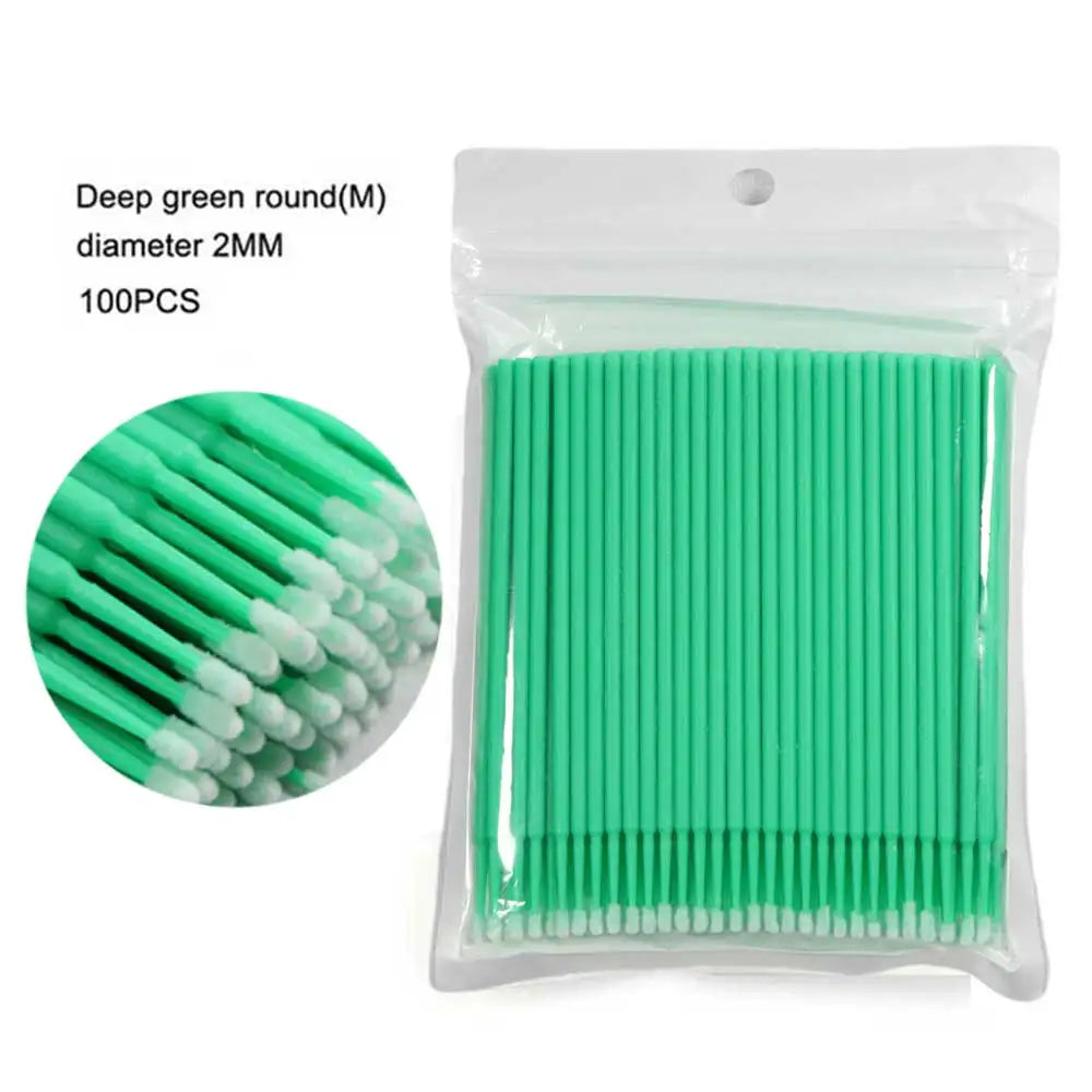 Crystal Disposable Eyelash Brushes  Microbrushes For Precise Lash Extensions SingleUse Tools For Be