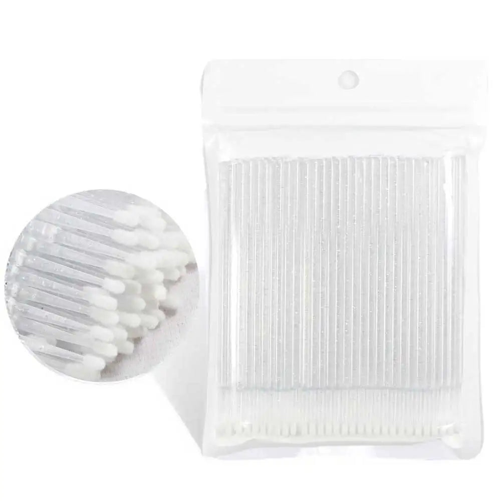 Crystal Disposable Eyelash Brushes  Microbrushes For Precise Lash Extensions SingleUse Tools For Be