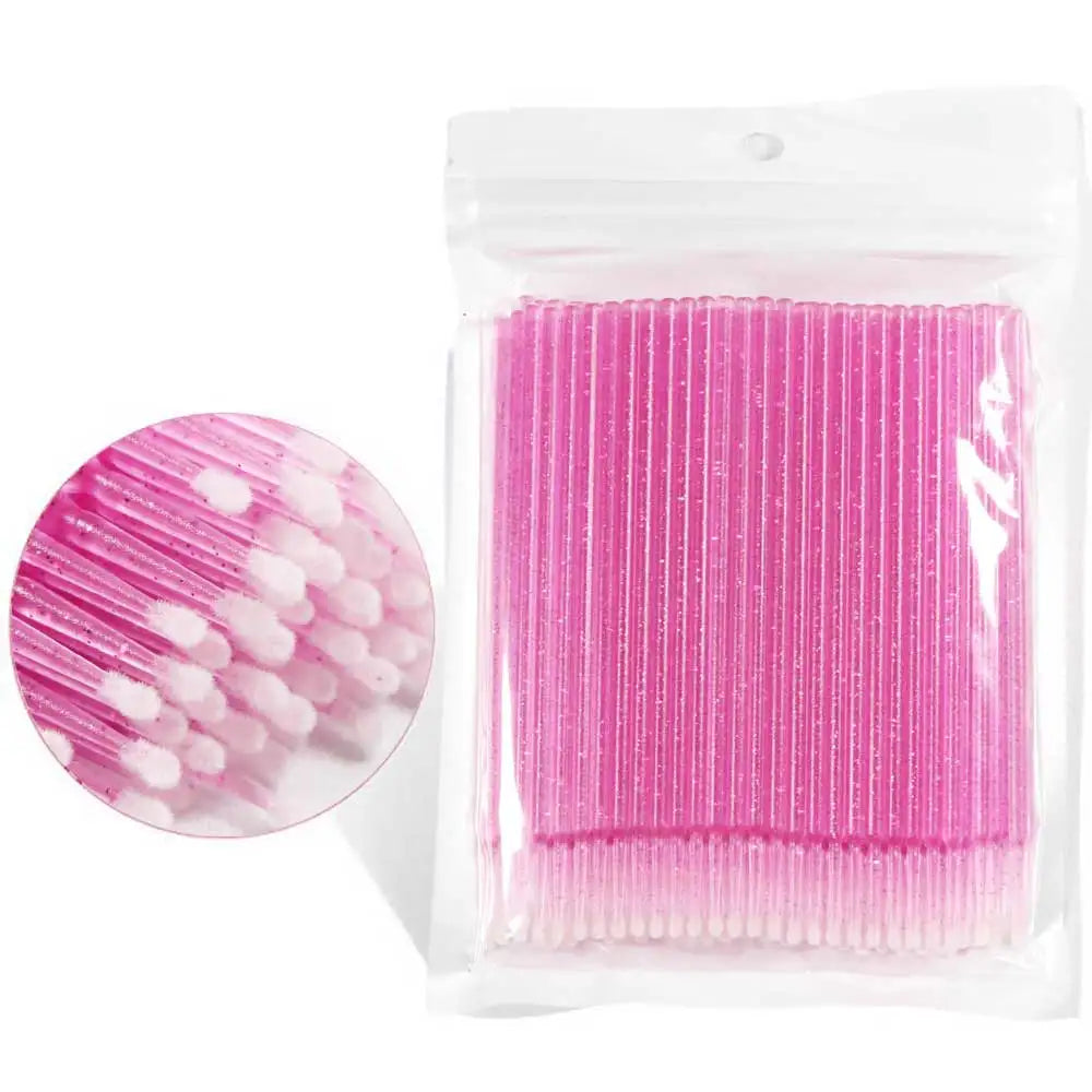 Crystal Disposable Eyelash Brushes  Microbrushes For Precise Lash Extensions SingleUse Tools For Be