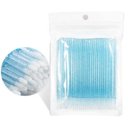 Crystal Disposable Eyelash Brushes  Microbrushes For Precise Lash Extensions SingleUse Tools For Be