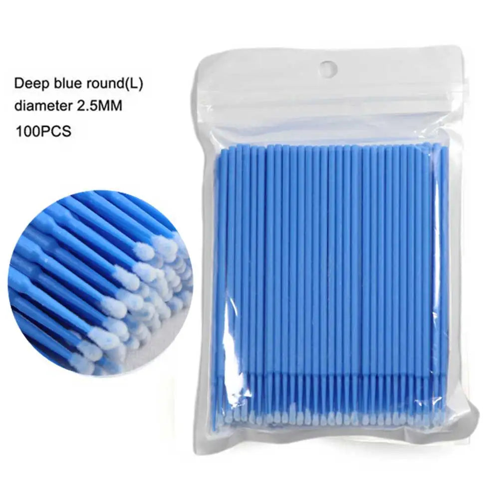 Crystal Disposable Eyelash Brushes  Microbrushes For Precise Lash Extensions SingleUse Tools For Be