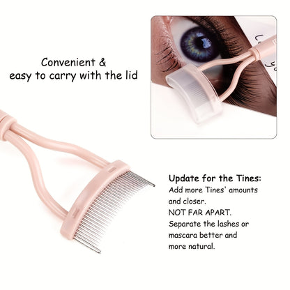 Precision Curved Eyelash Brush Tool Eyelash Separator And Styling Accessory Professional Curved Eye 3