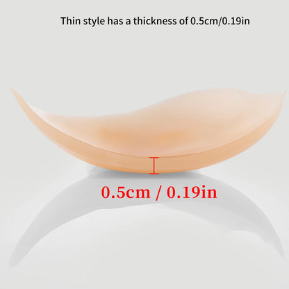 Reusable Silicone Breast Patches, Front Button Chest Patches for Invisible, Strapless Support & Comfort