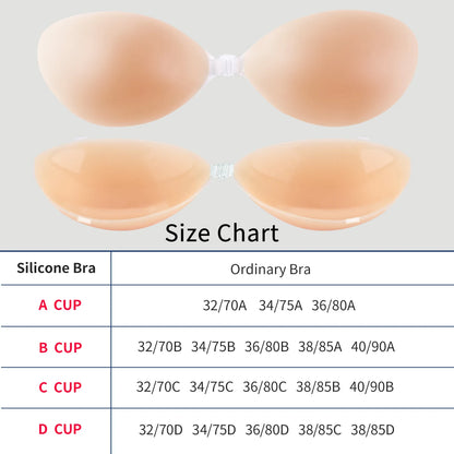 Reusable Silicone Breast Patches, Front Button Chest Patches for Invisible, Strapless Support & Comfort