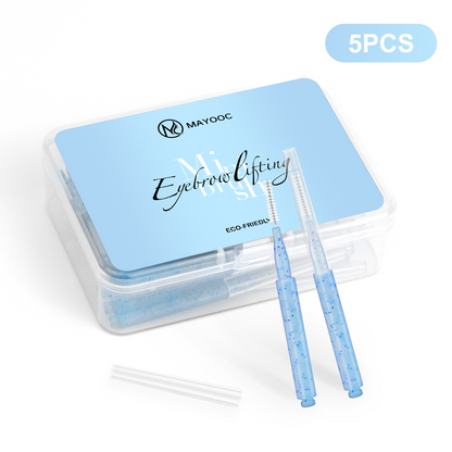 Mini Eyebrow Brush Brow Perm Brush Disposable Lifting Brushes  Bendable Micro Eyelash Brush Applica 8