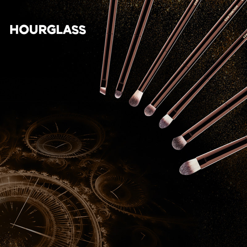Professional Hourglass Makeup Brushes For Powder Foundation Concealer Blusher Bronzer Eye Shadow Ey 3