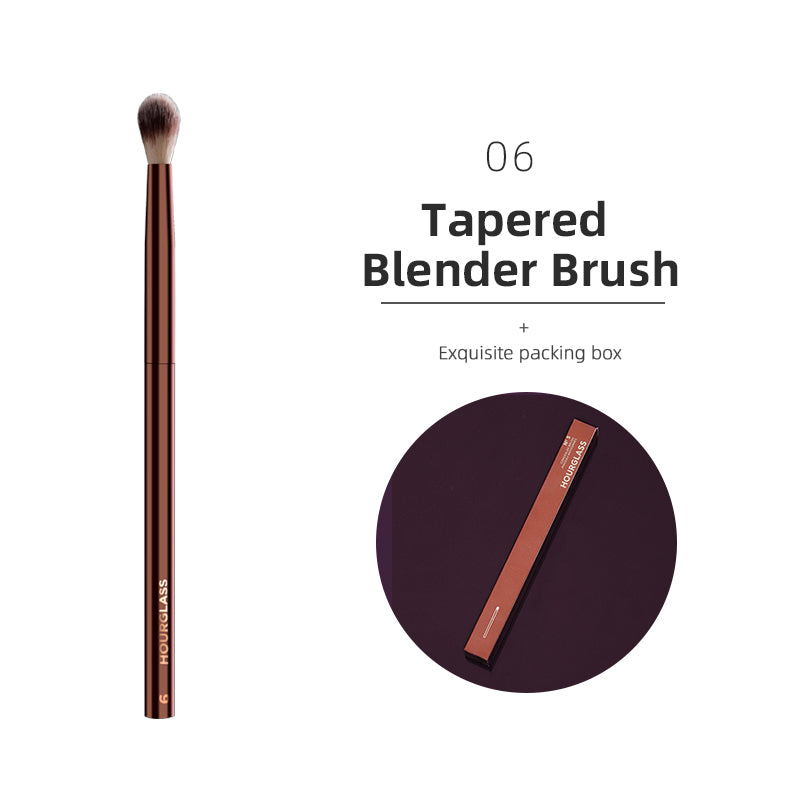 Professional Hourglass Makeup Brushes For Powder Foundation Concealer Blusher Bronzer Eye Shadow Ey 10