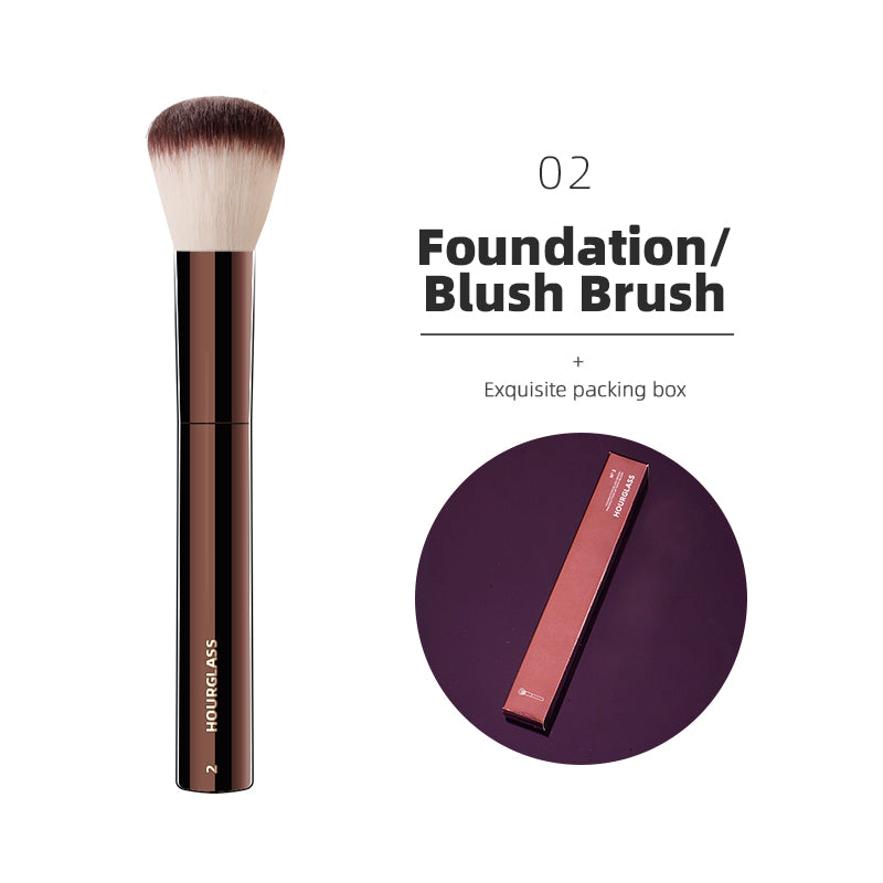 Professional Hourglass Makeup Brushes For Powder Foundation Concealer Blusher Bronzer Eye Shadow Ey 14