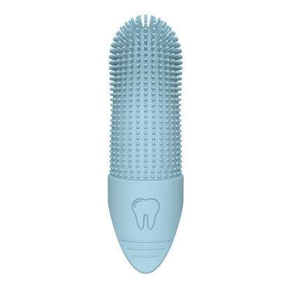 Gentle Finger Toothbrush for Dogs, 360° Cleaning Design with Food Grade Silicone for Easy Pet Dental Care at Home