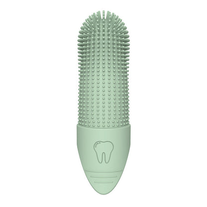 Gentle Finger Toothbrush for Dogs, 360° Cleaning Design with Food Grade Silicone for Easy Pet Dental Care at Home