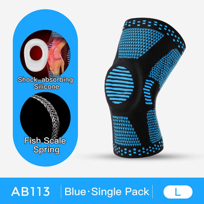 Advanced Silicone Knee Support Brace For Running Sports  Joint Protection 9