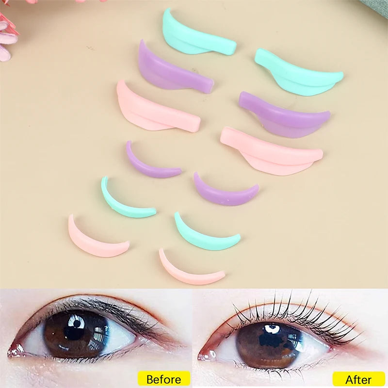 Wholesale Eyelash Perming Pads Silicone Eyelashes Perming Curler Reusable Lash Lift Shields Eyelash 1