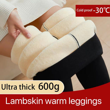 Womens Extra Thick Winter Leggings  Cotton Thermal High Waist Slim Fit Pants 1