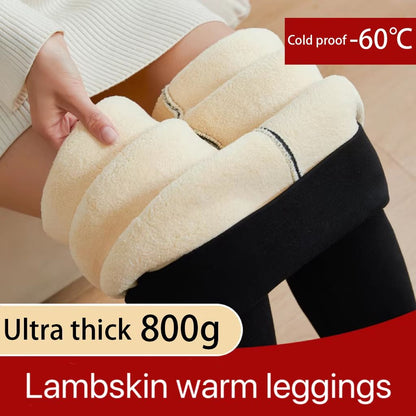Womens Extra Thick Winter Leggings  Cotton Thermal High Waist Slim Fit Pants 8