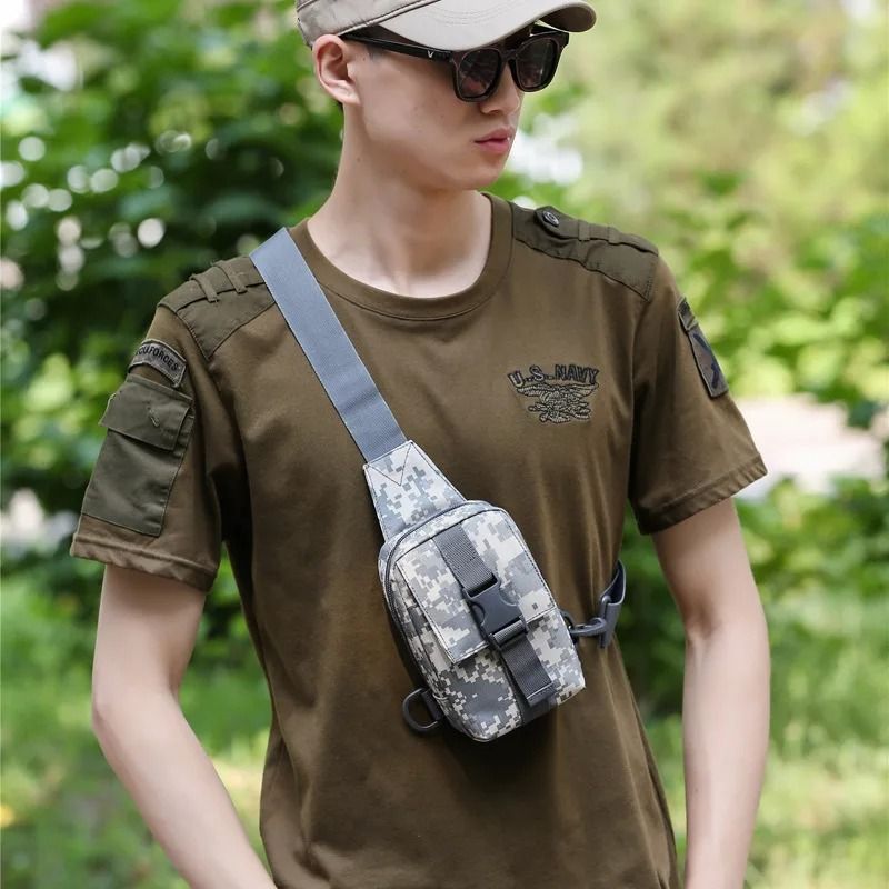 Tactical Chest Bag Military Trekking Pack EDC Sports Bag Shoulder Bag Crossbody Pack Assault Pouch  5