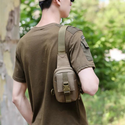 Tactical Chest Bag Military Trekking Pack EDC Sports Bag Shoulder Bag Crossbody Pack Assault Pouch  6