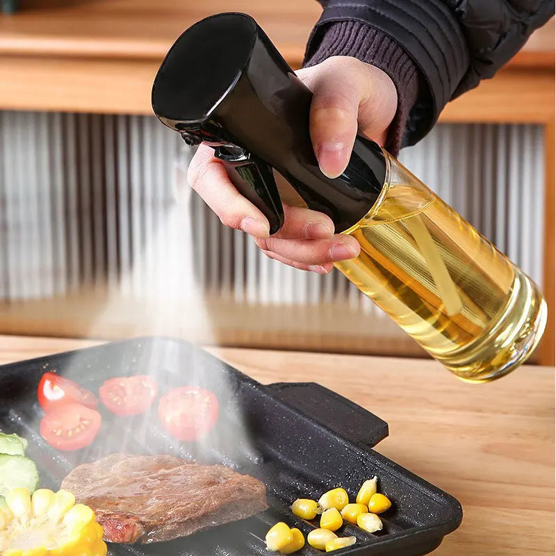 Olive Oil Spray Bottle Acid Sprayer For Kitchen BBQ Baking  Cooking Reusable Oil Dispenser Nebulize 1
