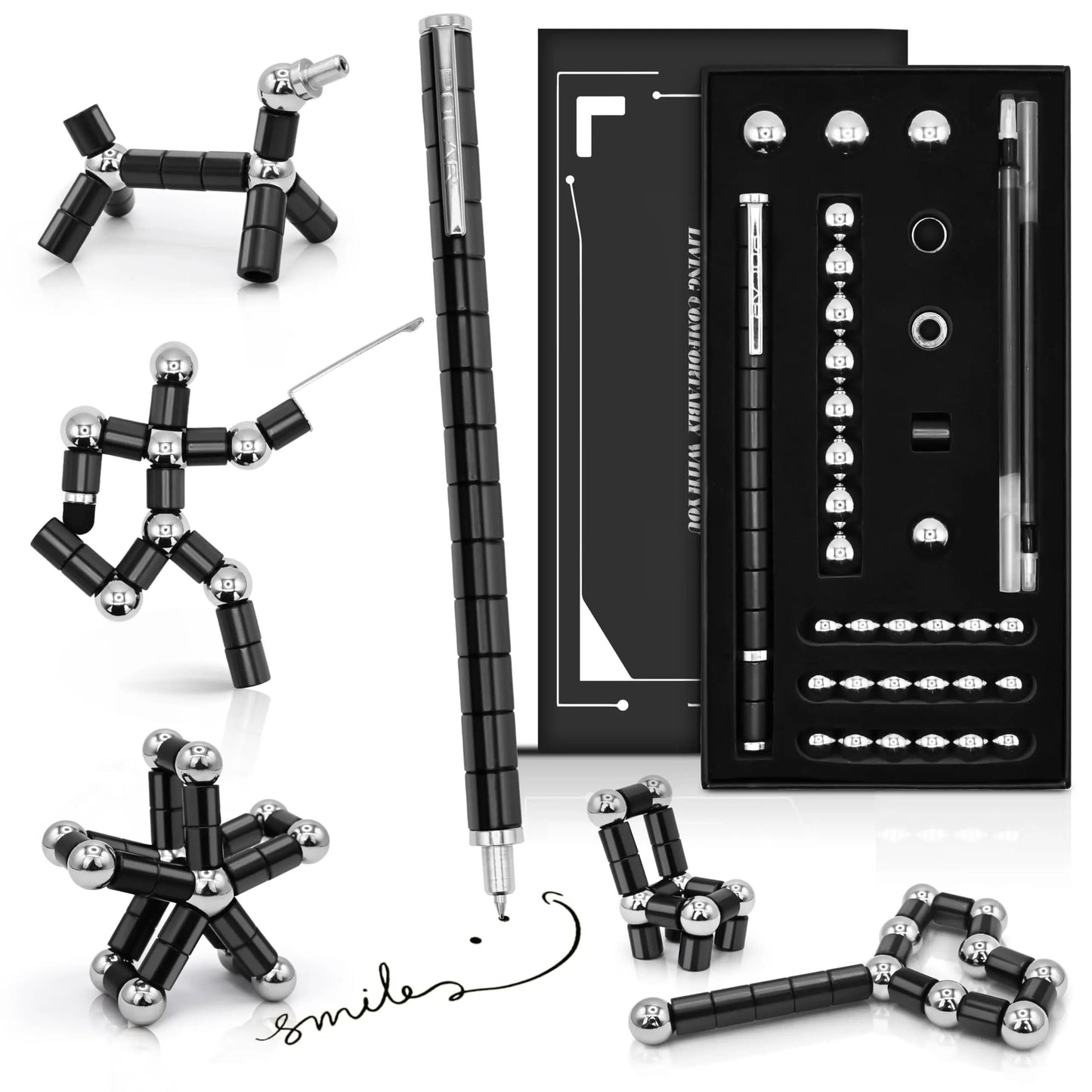 Magnetic Fidget Pen With Spinning Toy Function For Anxiety Relief 12