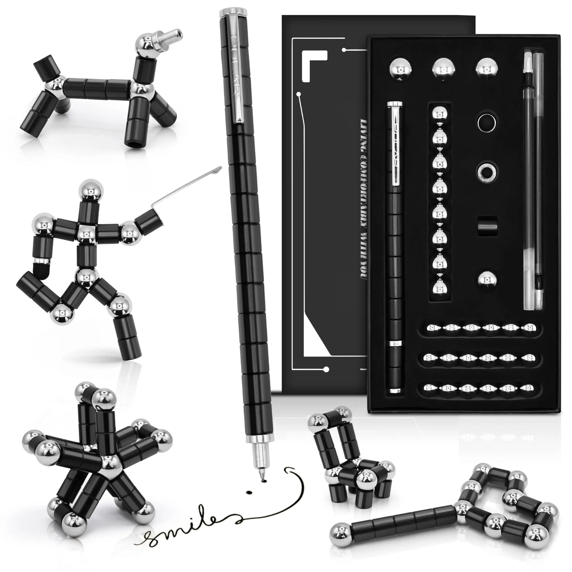 Magnetic Fidget Pen With Spinning Toy Function For Anxiety Relief 12