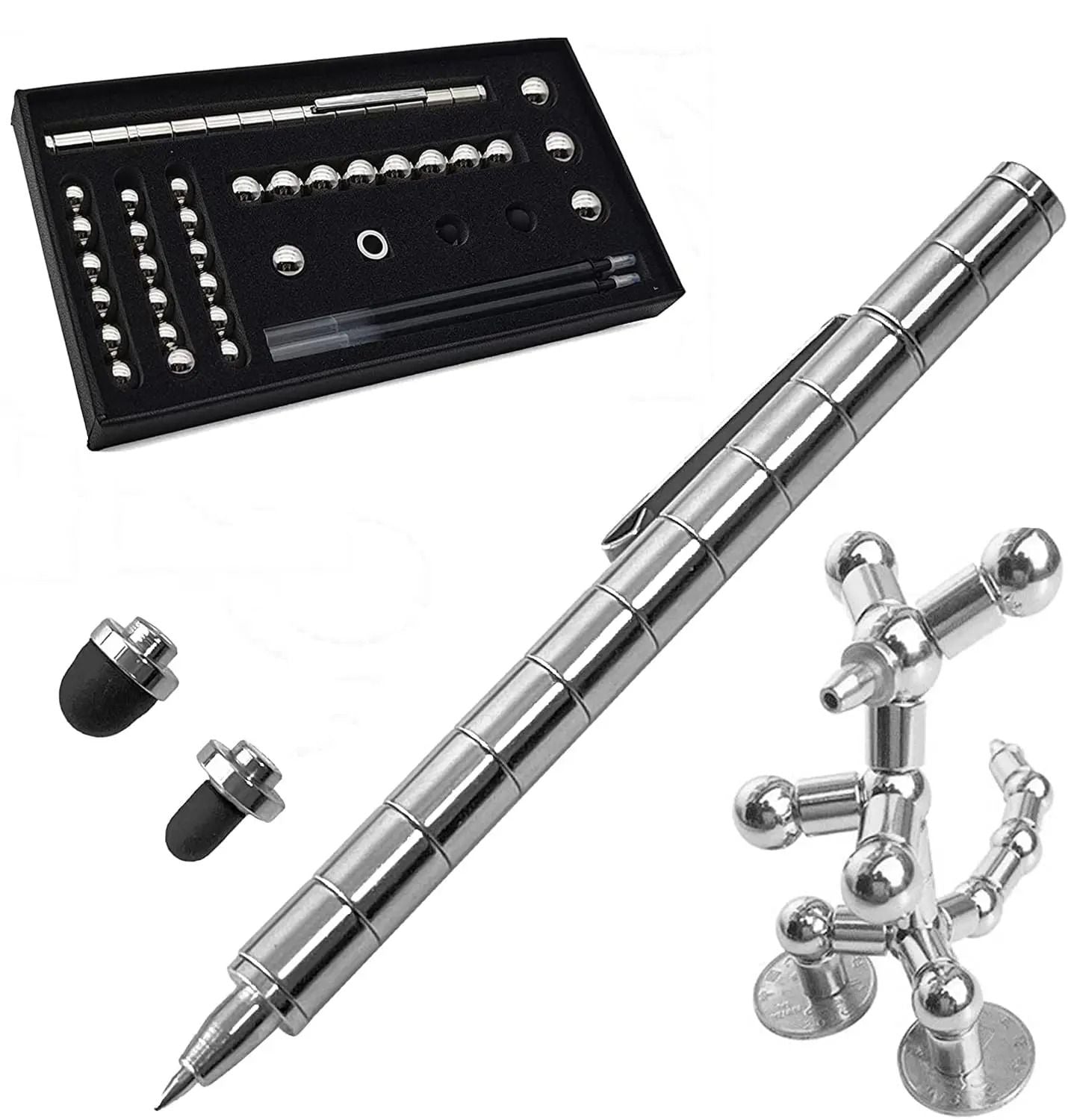 Magnetic Fidget Pen With Spinning Toy Function For Anxiety Relief 13