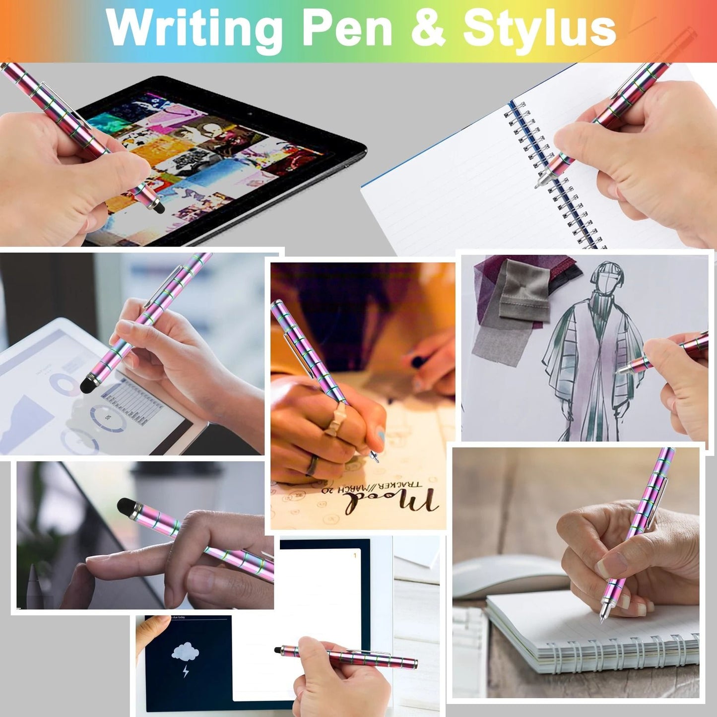 Magnetic Fidget Pen With Spinning Toy Function For Anxiety Relief 2