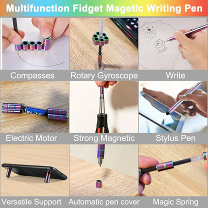 Magnetic Fidget Pen With Spinning Toy Function For Anxiety Relief 3