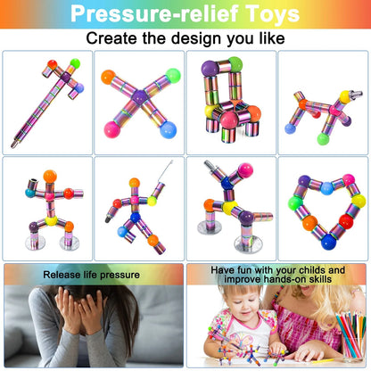 Magnetic Fidget Pen With Spinning Toy Function For Anxiety Relief 4