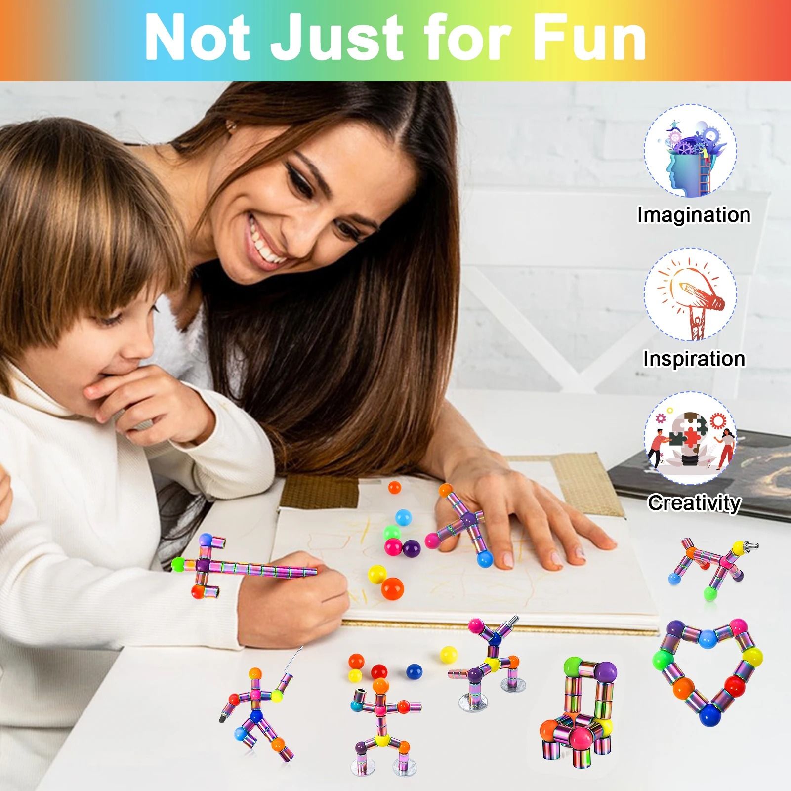 Magnetic Fidget Pen With Spinning Toy Function For Anxiety Relief 5