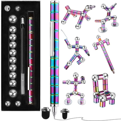 Magnetic Fidget Pen With Spinning Toy Function For Anxiety Relief 7