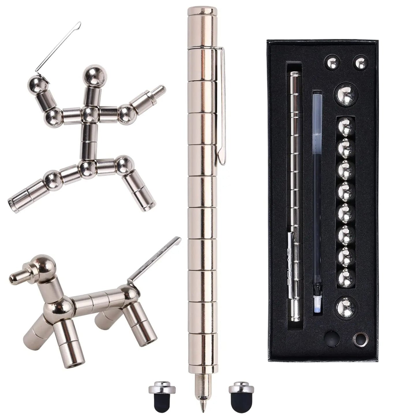 Magnetic Fidget Pen With Spinning Toy Function For Anxiety Relief 17