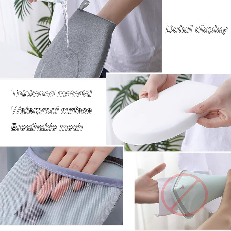 HeatResistant Ironing Board Cover Set Washable  StainResistant Iron Pad With Mini Board  AntiScald  3