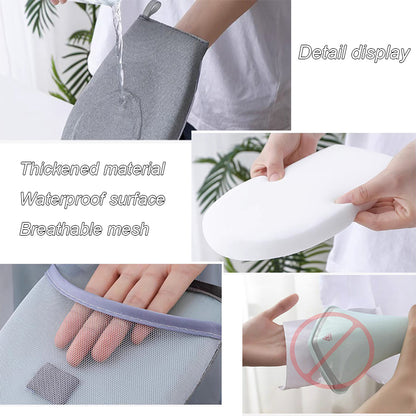 HeatResistant Ironing Board Cover Set Washable  StainResistant Iron Pad With Mini Board  AntiScald  3