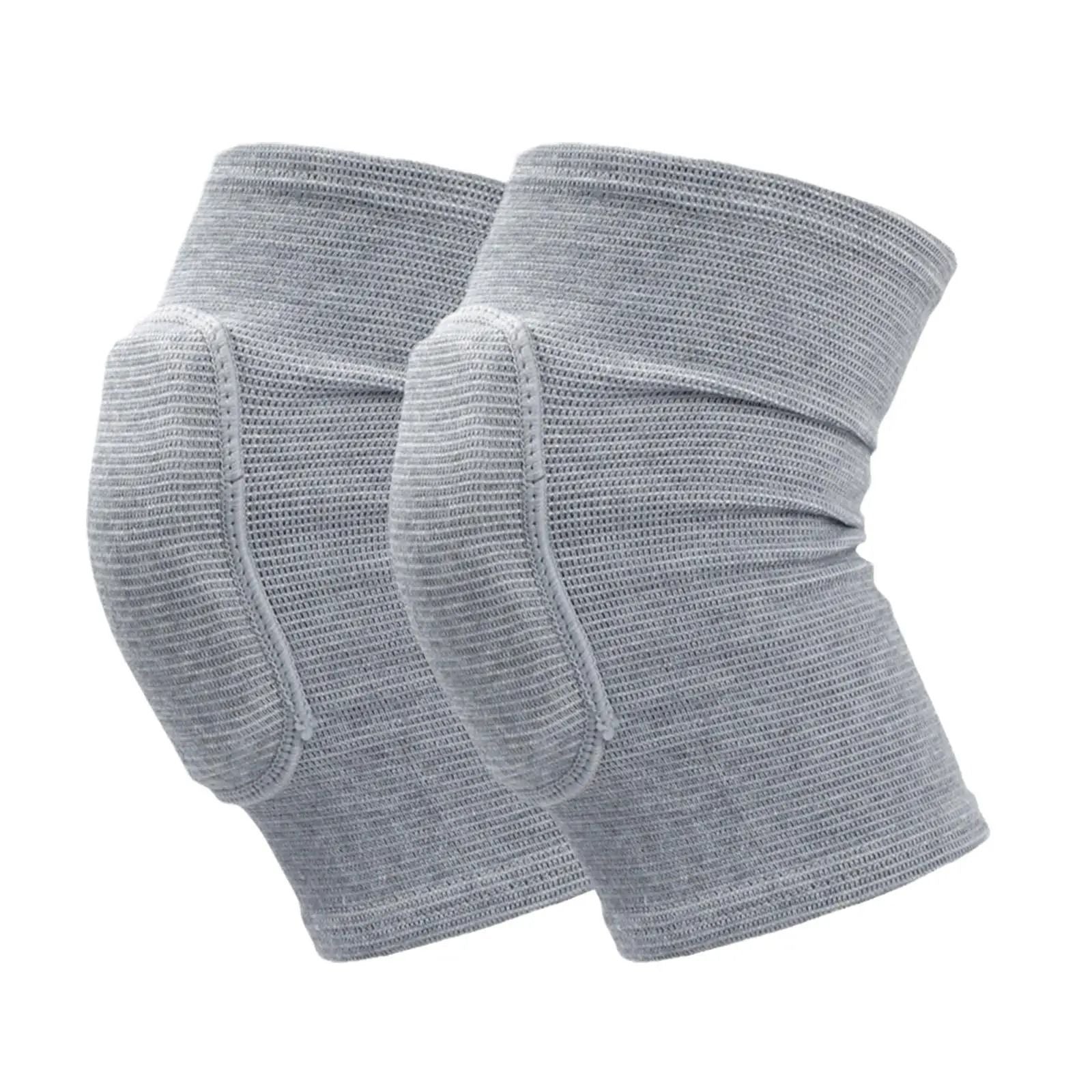 Sports Compression Knee Pads With Thickened Cushion Support For Training And Dance 9