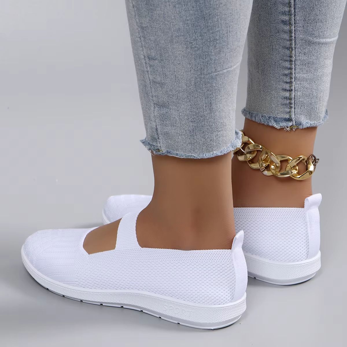 Womens Lightweight Breathable Sports Shoes  Fashionable NonSlip Casual Sneakers 1
