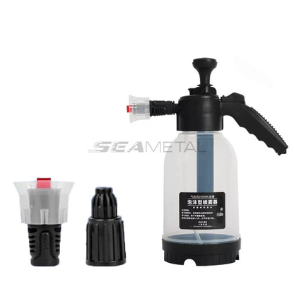 Car Wash Spray Bottle Hand Pump Foam Sprayer Car Air Pressure Spray Washer Auto Detailing  Window C 7