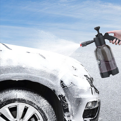 Car Wash Spray Bottle Hand Pump Foam Sprayer Car Air Pressure Spray Washer Auto Detailing  Window C 6
