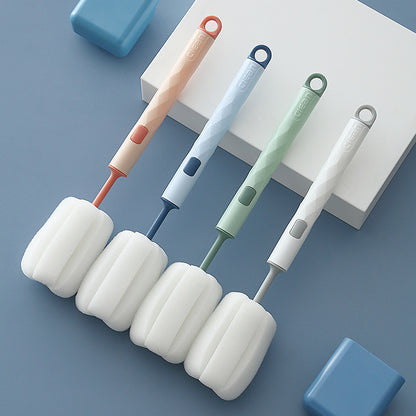 360 Degree Rotation Silicone Bottle Brush Set Food Grade Baby Bottle Pacifier  Nipple Cleaning Brus 1