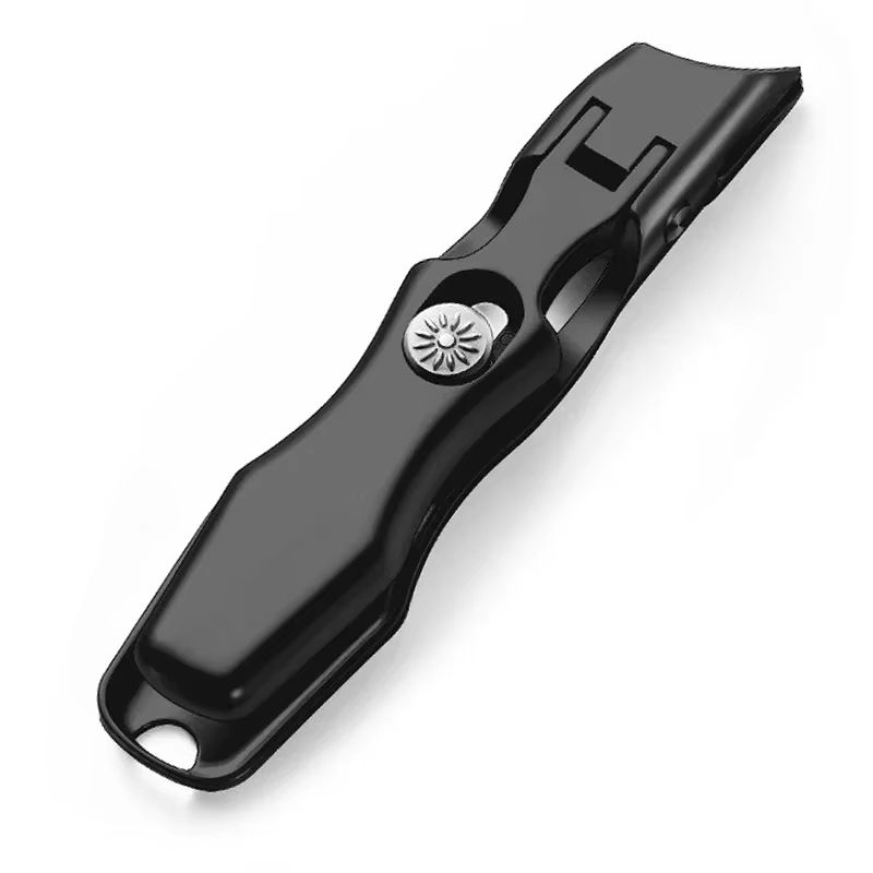 AntiSplash Thick Toenail Clippers  Large Opening Curved Nail Cutter For Precise Manicures 9