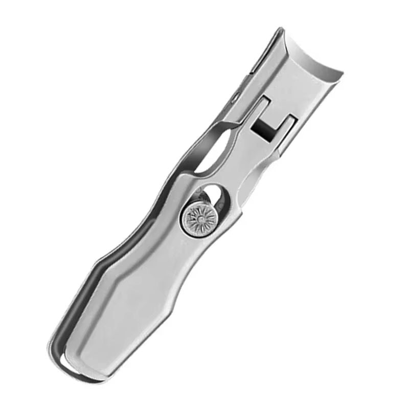 AntiSplash Thick Toenail Clippers  Large Opening Curved Nail Cutter For Precise Manicures 10