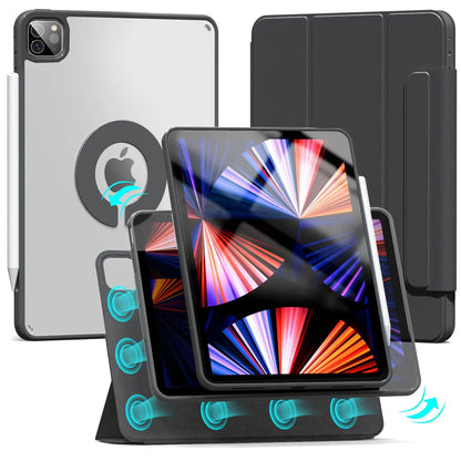 Magnetic Rotating Detachable IPad Case With Stand 9