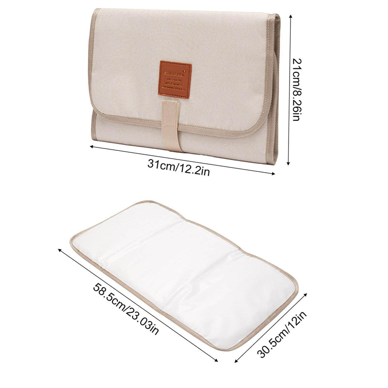 Waterproof Foldable Baby Diaper Changing Pad Portable Newborn Changing Mat With Durable Oxford Cove 3